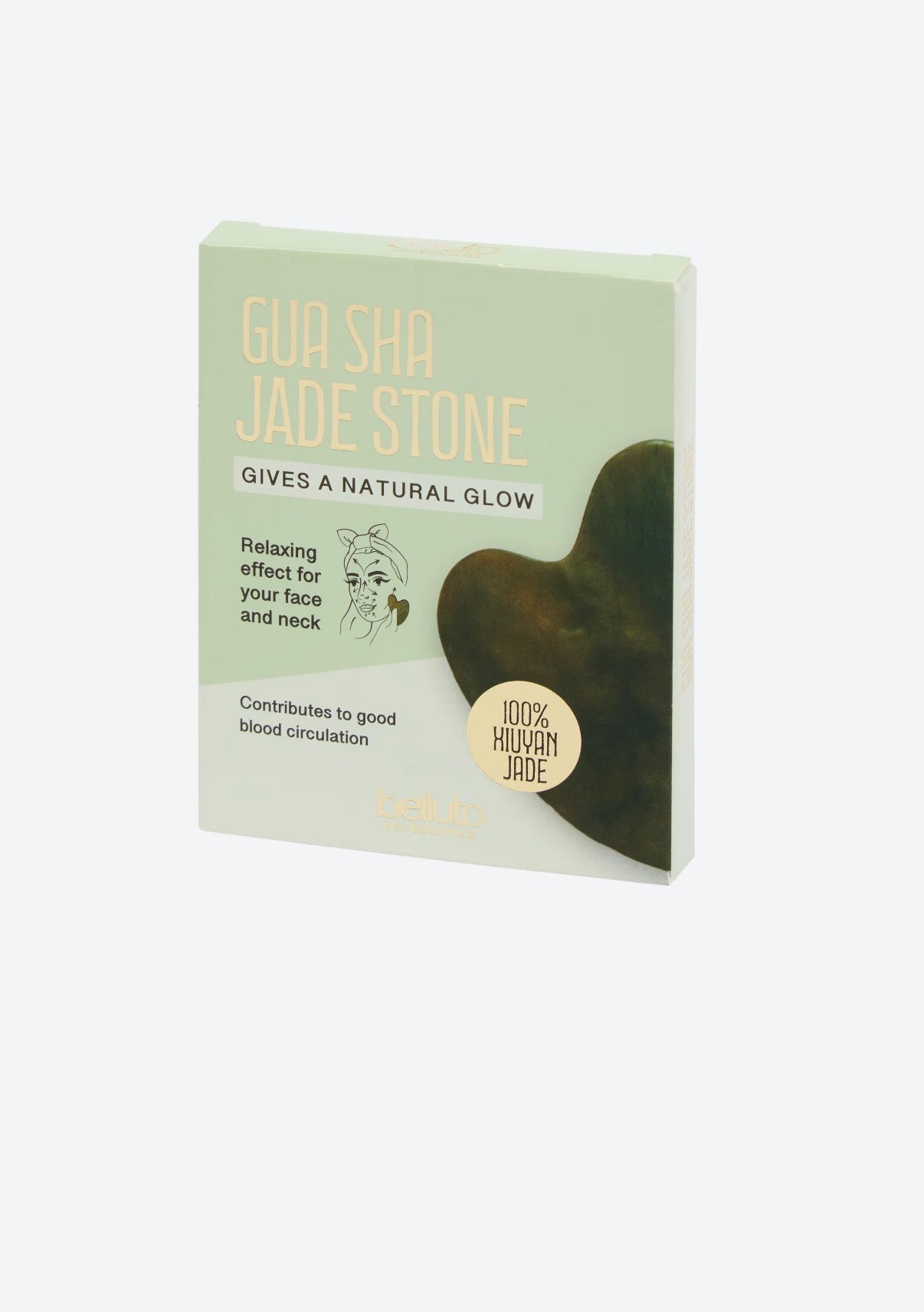 Piedra Gua Sha de jade