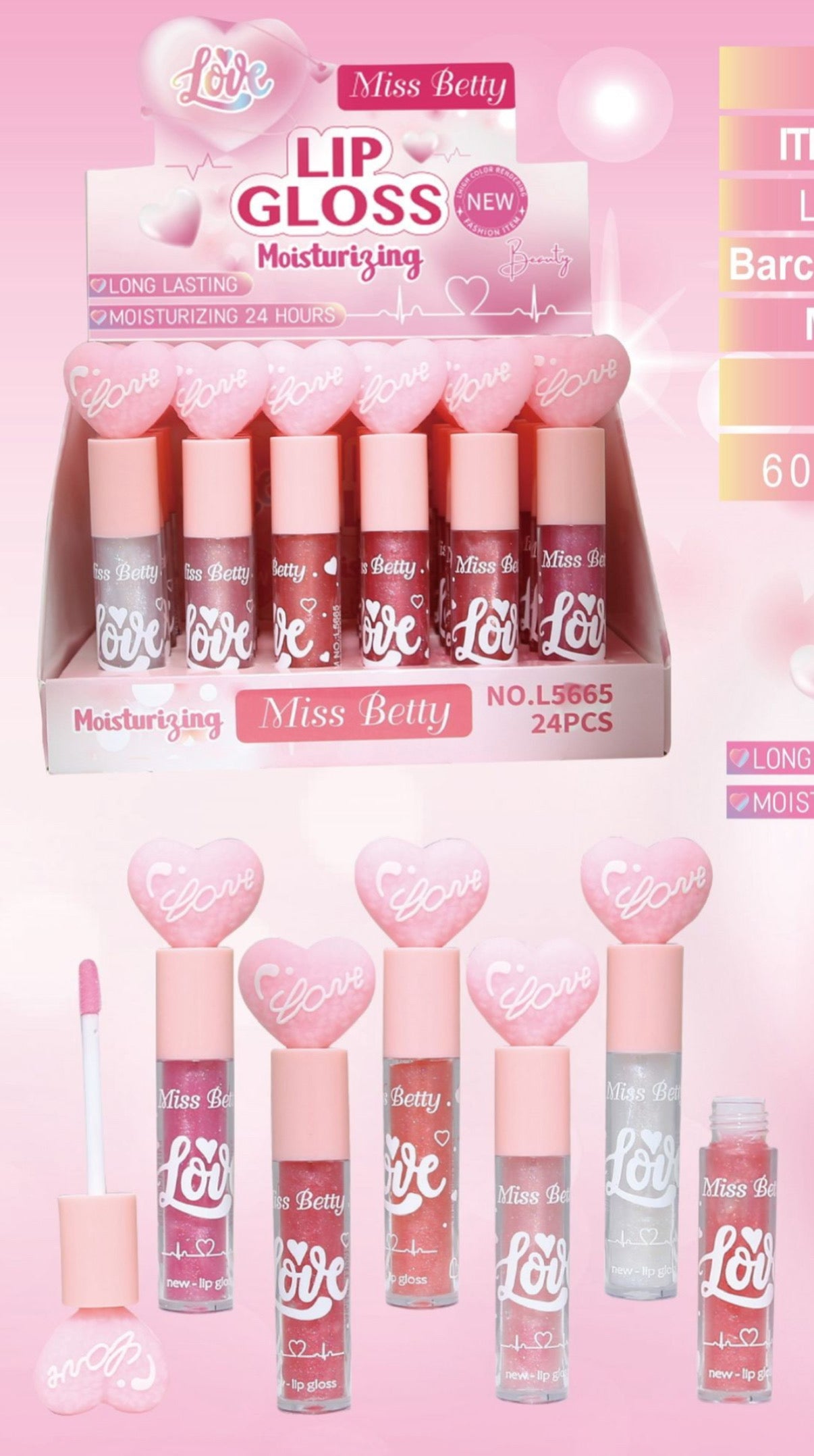 Brillo labial Miss Betty
