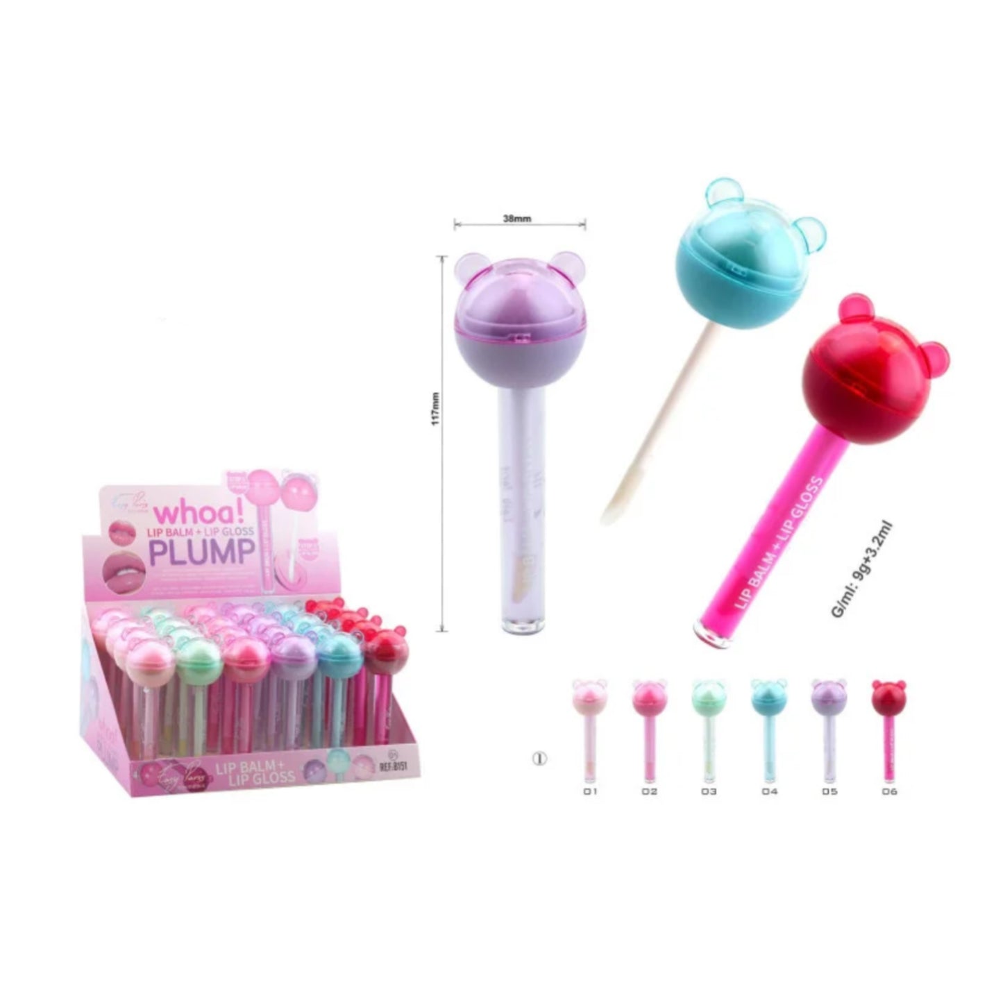 Brillo labial + Bálsamo labial
