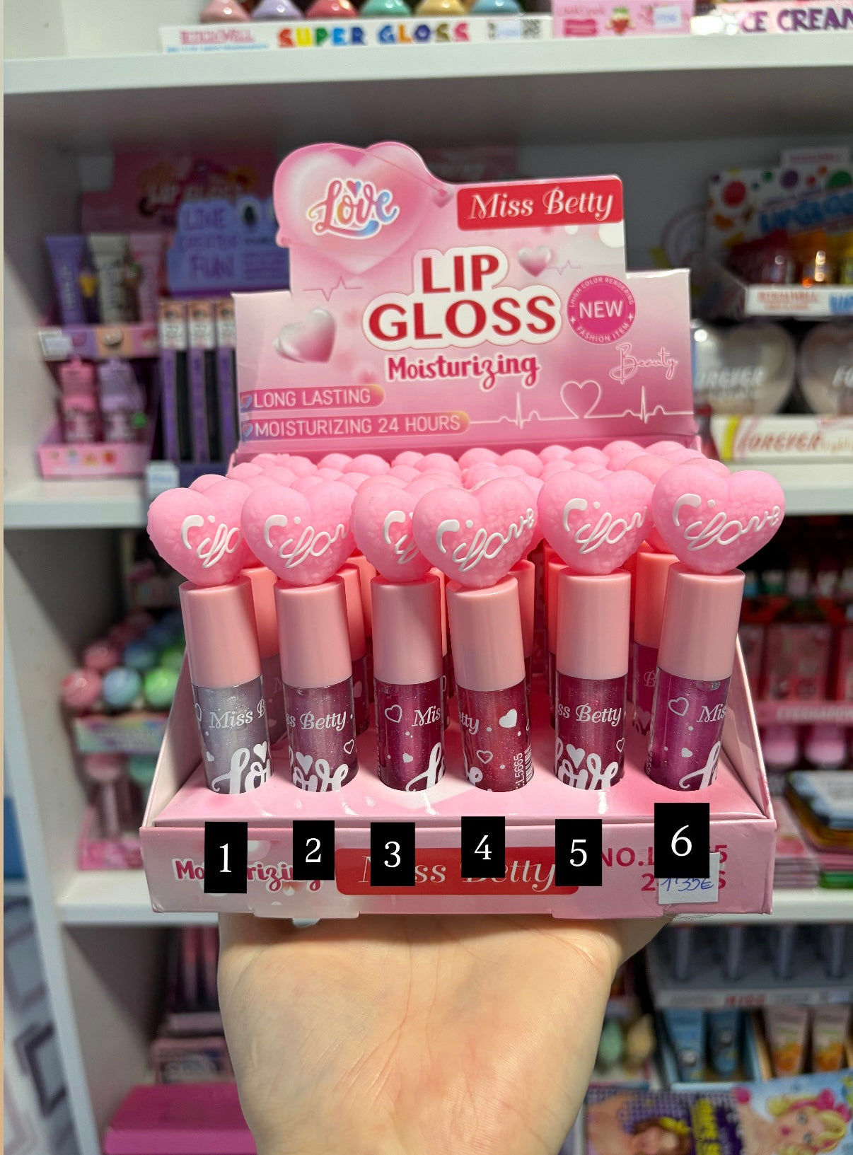 Brillo labial Miss Betty