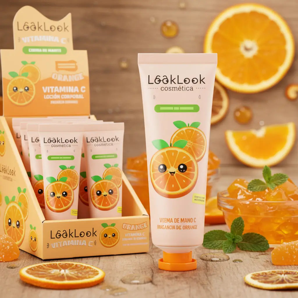 Crema de manos naranja