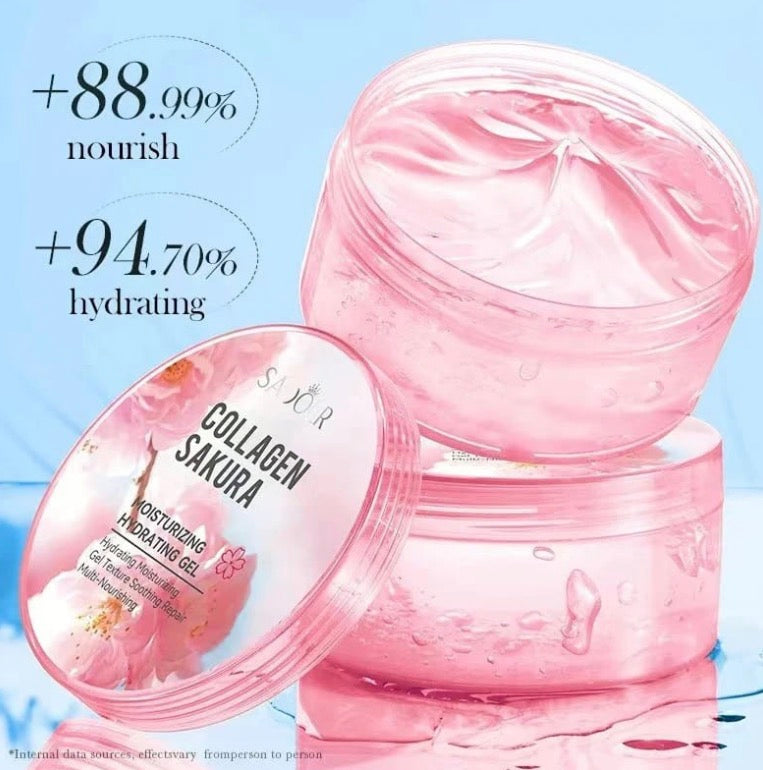 Gel hidratante colágeno