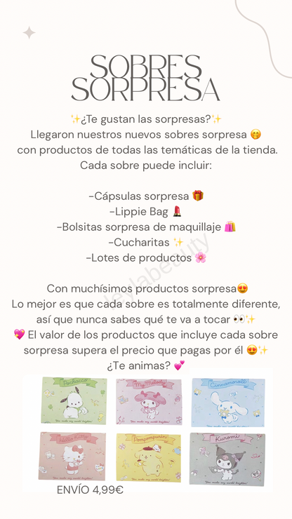 Sobres sorpresa